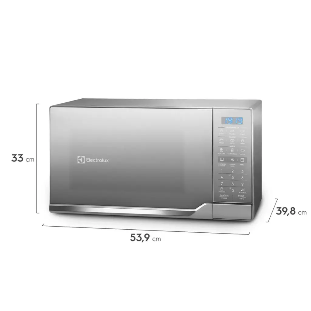 Microondas Electrolux 30L Plata 