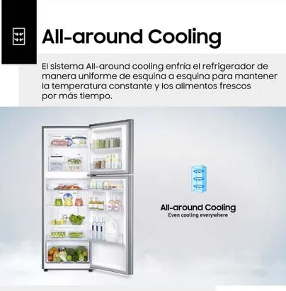 Refrigeradora SAMSUNG Top freezer 255L