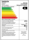 Refrigeradora SAMSUNG Top freezer 255L