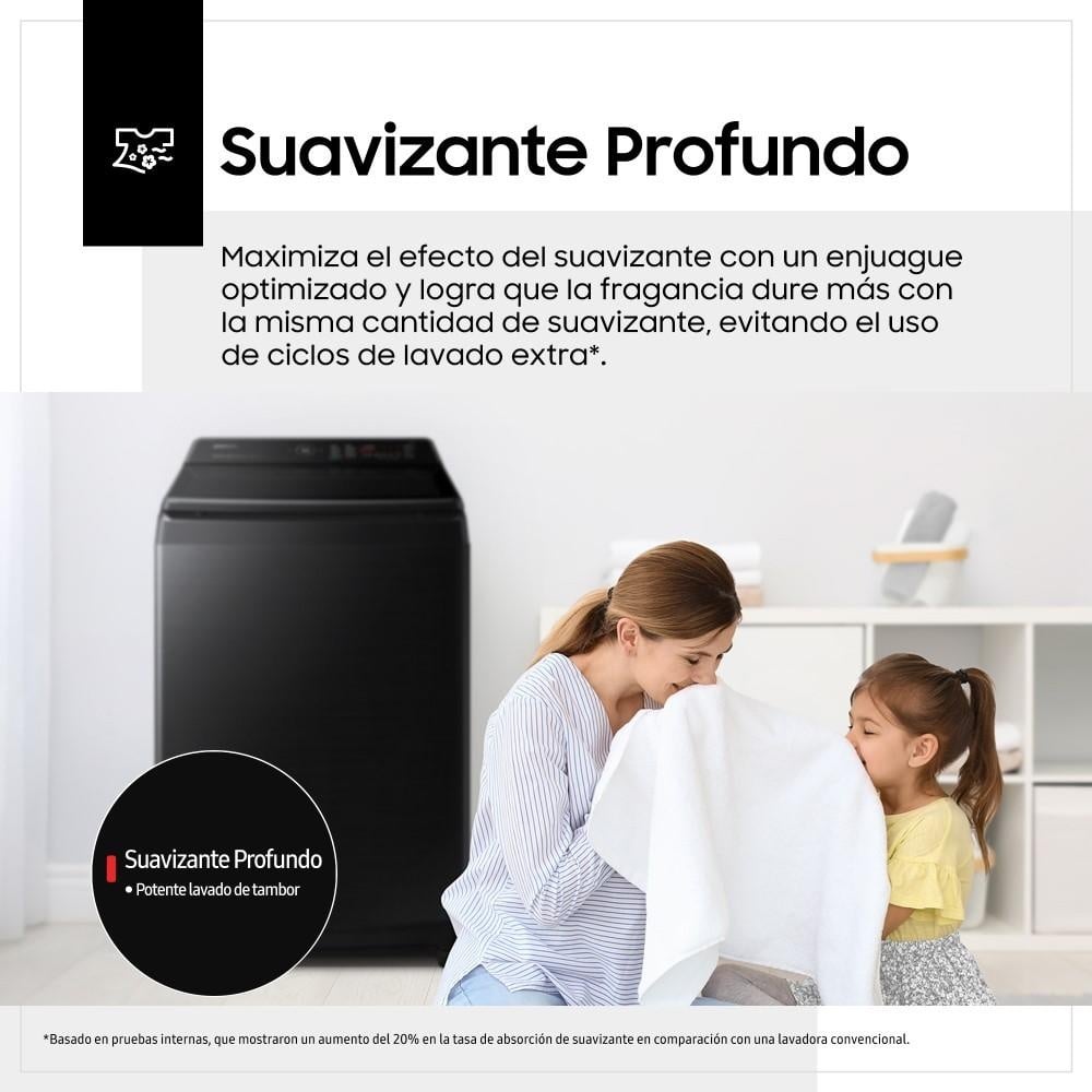 Lavadora SAMSUNG 13kg Ecobubble gris