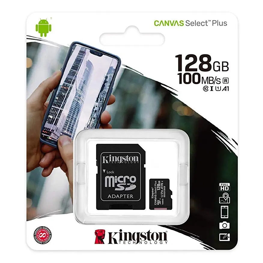Memoria micro sd Kingston 128gb