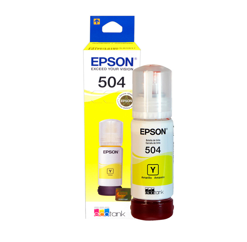 Tinta EPSON 504 YELLOW