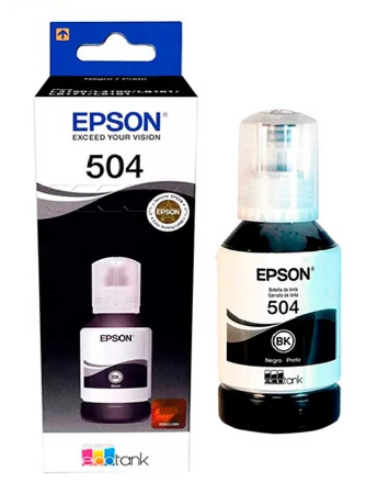 Tinta EPSON 504 BLACK