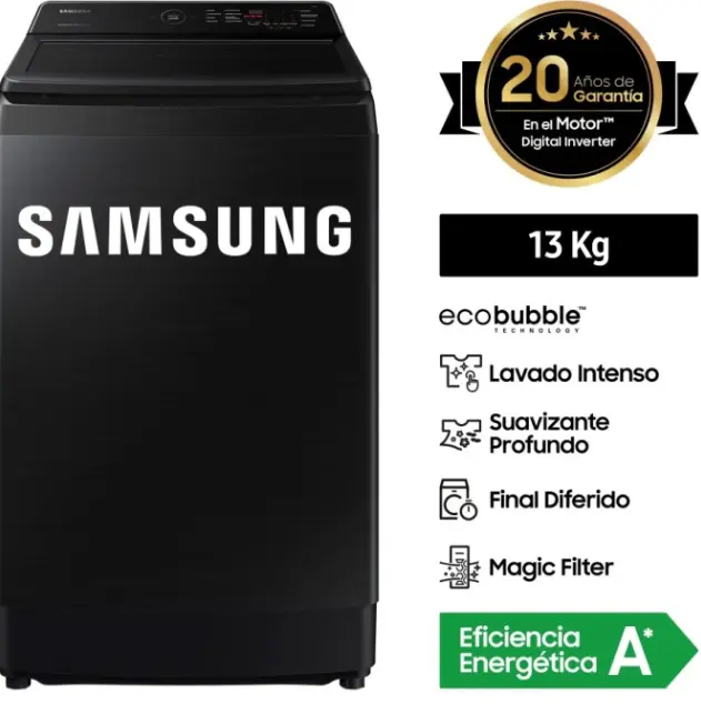 lavadora  samsung 13kg