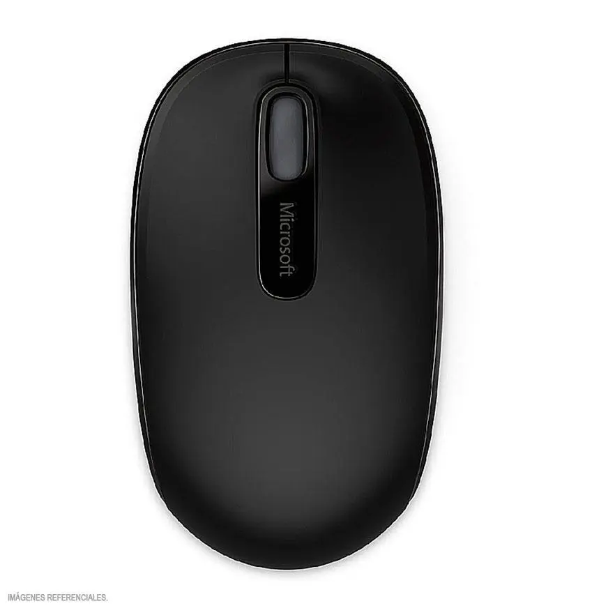Mouse MICROSOFT 1850 negro inalambrico