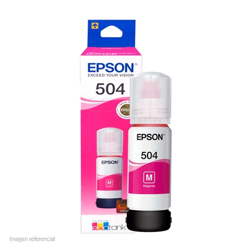 [STEPT504320] Tinta EPSON 504 MAGENTA