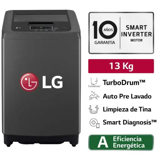 Lavadora LG 13kg