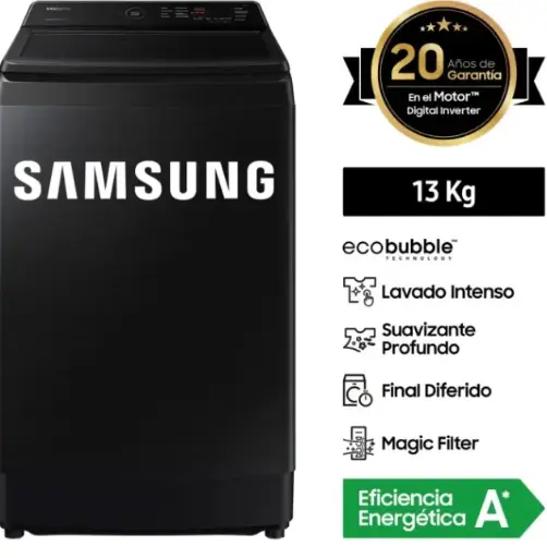 lavadora  samsung 13kg