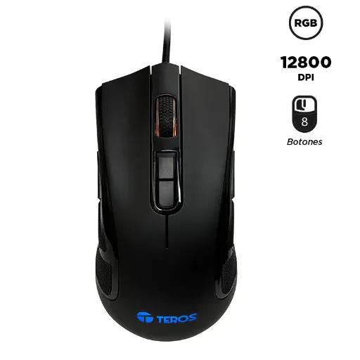 Mouse optico gamer TEROS TE-5167N