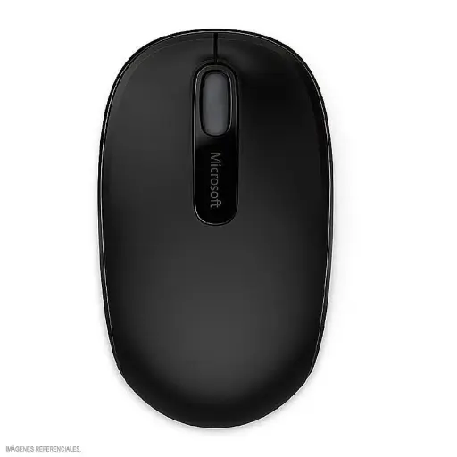 Mouse MICROSOFT 1850 negro inalambrico