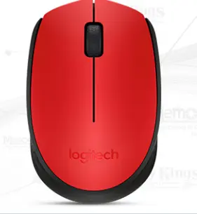 Mouse inalambrico LOGITECH M170 rojo